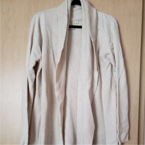 Lovestitch Crème Ribbed Cardigan M/L